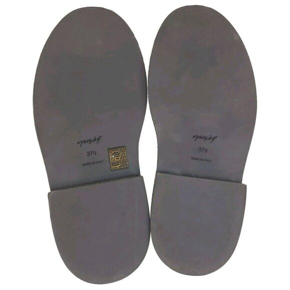 Marsell Zuccone Tronchetto Elast Chelsea Beatle Boots 37.5 7.5 Womens Lead Gray - Picture 7 of 14